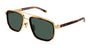GUCCI GG2073S 3 GOLD HAVANA / RECTANGULAR