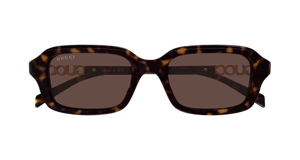 GUCCI GG2152S 2 HAVANA / RECTANGULAR