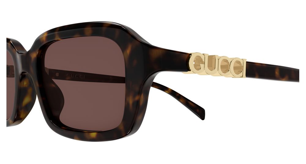 GUCCI GG2152S 2 HAVANA / RECTANGULAR
