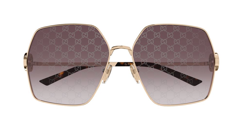 GUCCI GG2163S 4 GOLD / RECTANGULAR