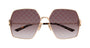 GUCCI GG2163S 4 GOLD / RECTANGULAR