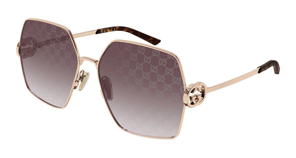 GUCCI GG2163S 4 GOLD / RECTANGULAR