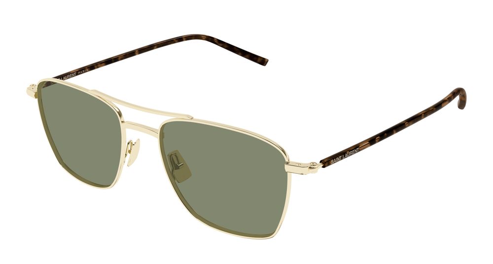 SAINT LAURENT SL 866 3 GOLD HAVANA / PILOT