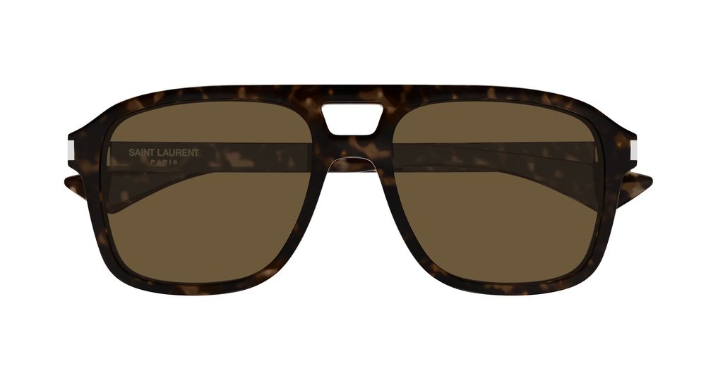 SAINT LAURENT SL 881 6 HAVANA CRYSTAL / PILOT