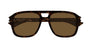 SAINT LAURENT SL 881 6 HAVANA CRYSTAL / PILOT