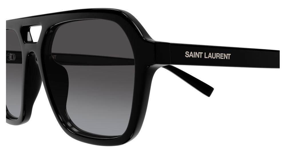 SAINT LAURENT SL 905 1 BLACK / RECTANGULAR
