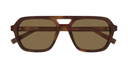 SAINT LAURENT SL 905 3 HAVANA / RECTANGULAR