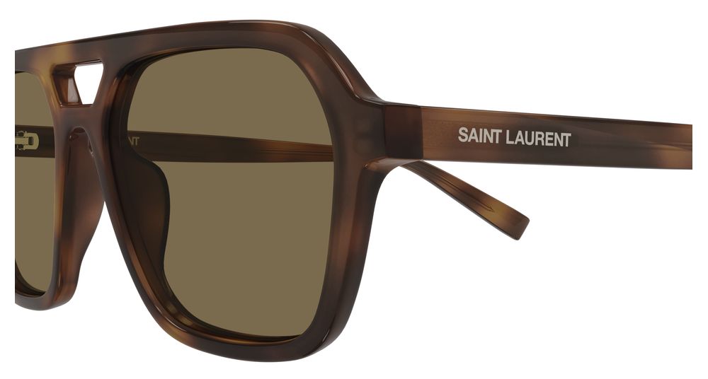 SAINT LAURENT SL 905 3 HAVANA / RECTANGULAR