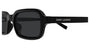 SAINT LAURENT SL 908 1 BLACK / RECTANGULAR
