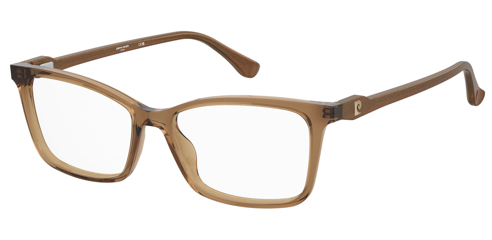 PIERRE CARDIN P.C. 8557 09Q BROWN / RECTANGULAR