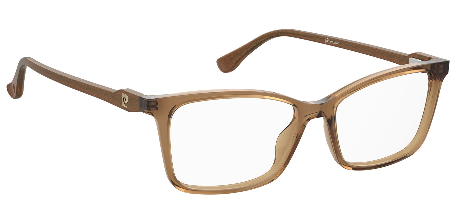 PIERRE CARDIN P.C. 8557 09Q BROWN / RECTANGULAR