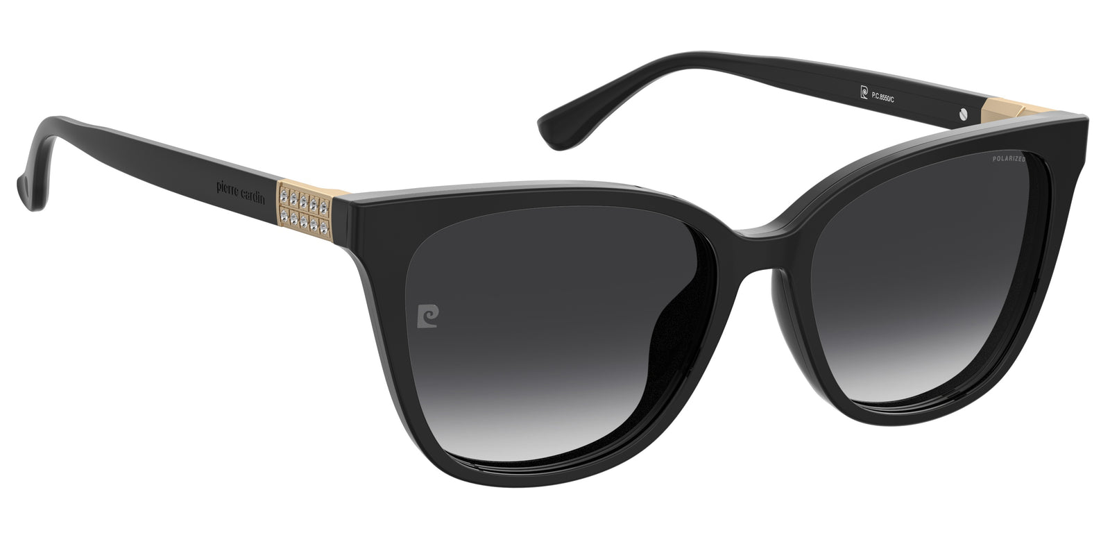 PIERRE CARDIN P.C. 8550/C 807 BLACK / CAT EYE