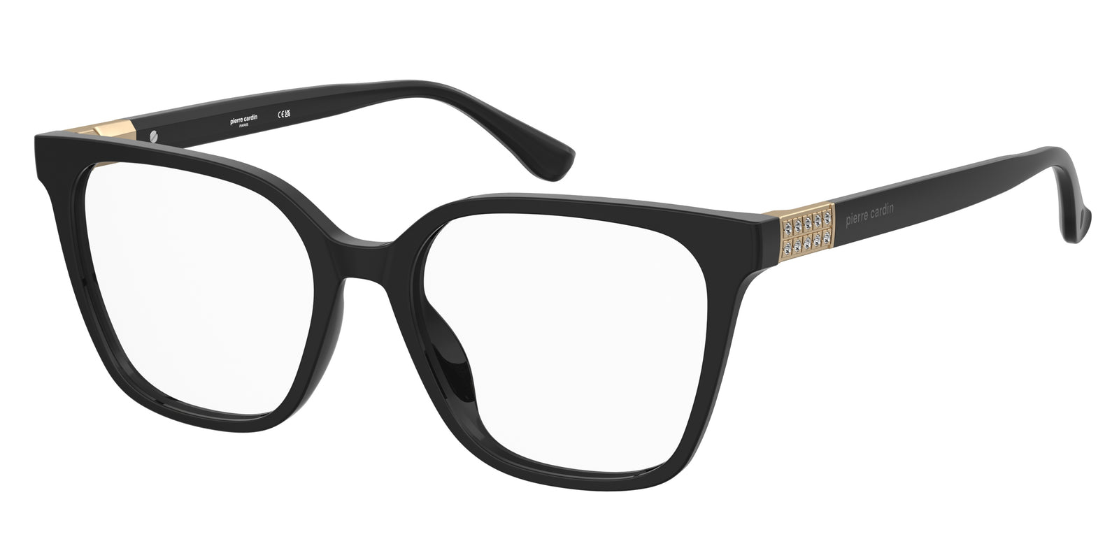 PIERRE CARDIN P.C. 8552 807 BLACK / SQUARE