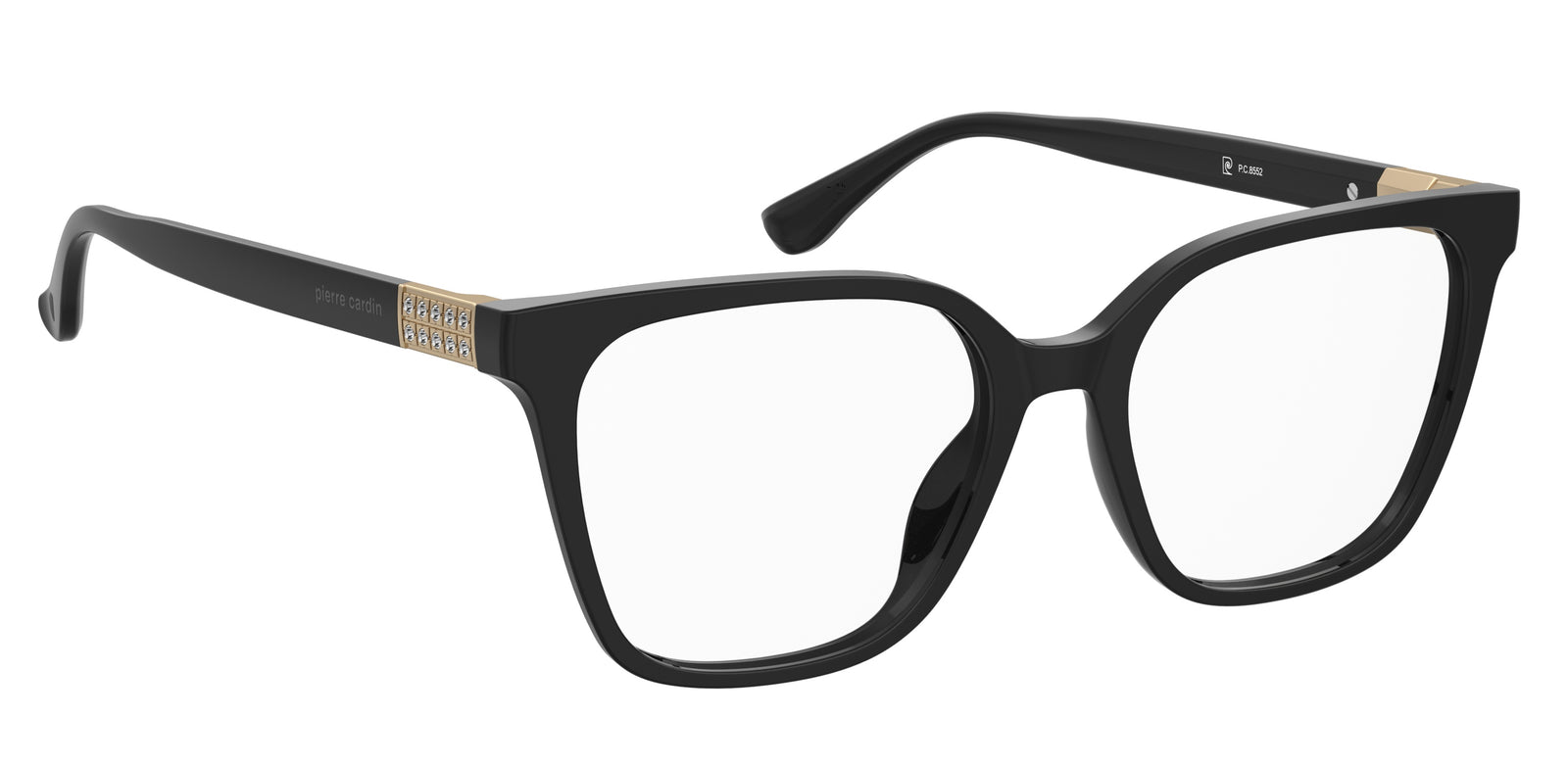 PIERRE CARDIN P.C. 8552 807 BLACK / SQUARE