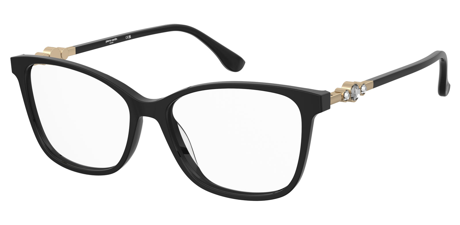 PIERRE CARDIN P.C. 8555 807 BLACK / RECTANGULAR