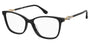 PIERRE CARDIN P.C. 8555 807 BLACK / RECTANGULAR