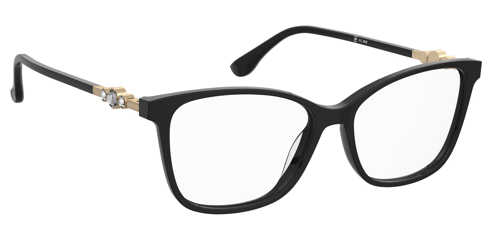 PIERRE CARDIN P.C. 8555 807 BLACK / RECTANGULAR