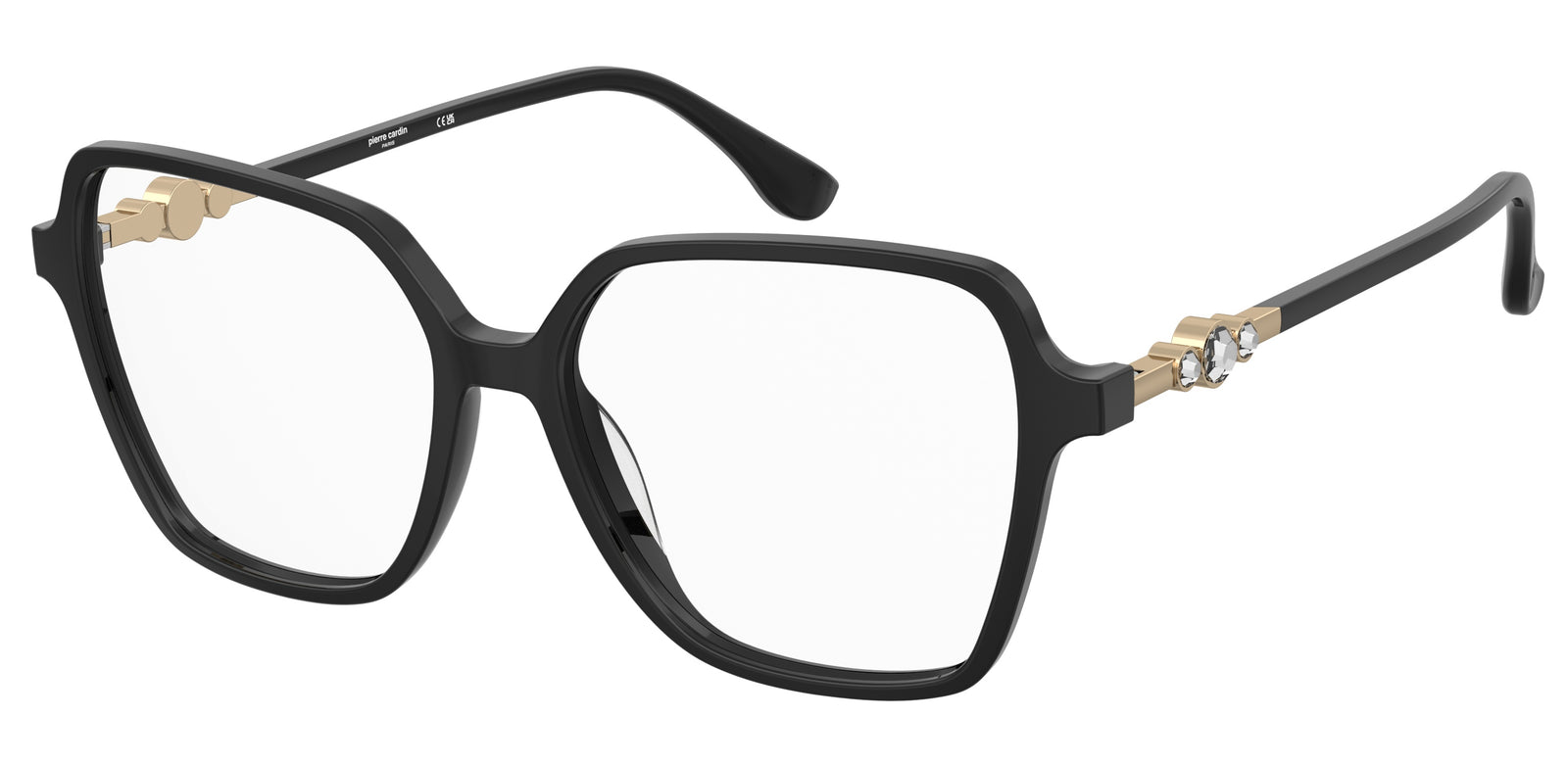 PIERRE CARDIN P.C. 8554 807 BLACK / SQUARE
