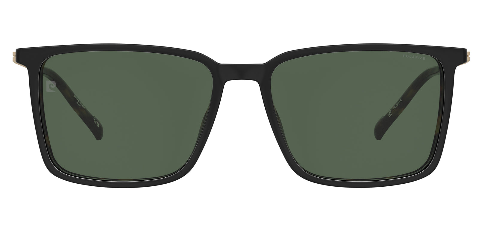 PIERRE CARDIN P.C. 6290/C WR7 BLACK / RECTANGULAR