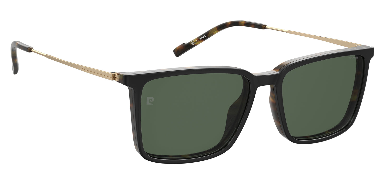PIERRE CARDIN P.C. 6290/C WR7 BLACK / RECTANGULAR