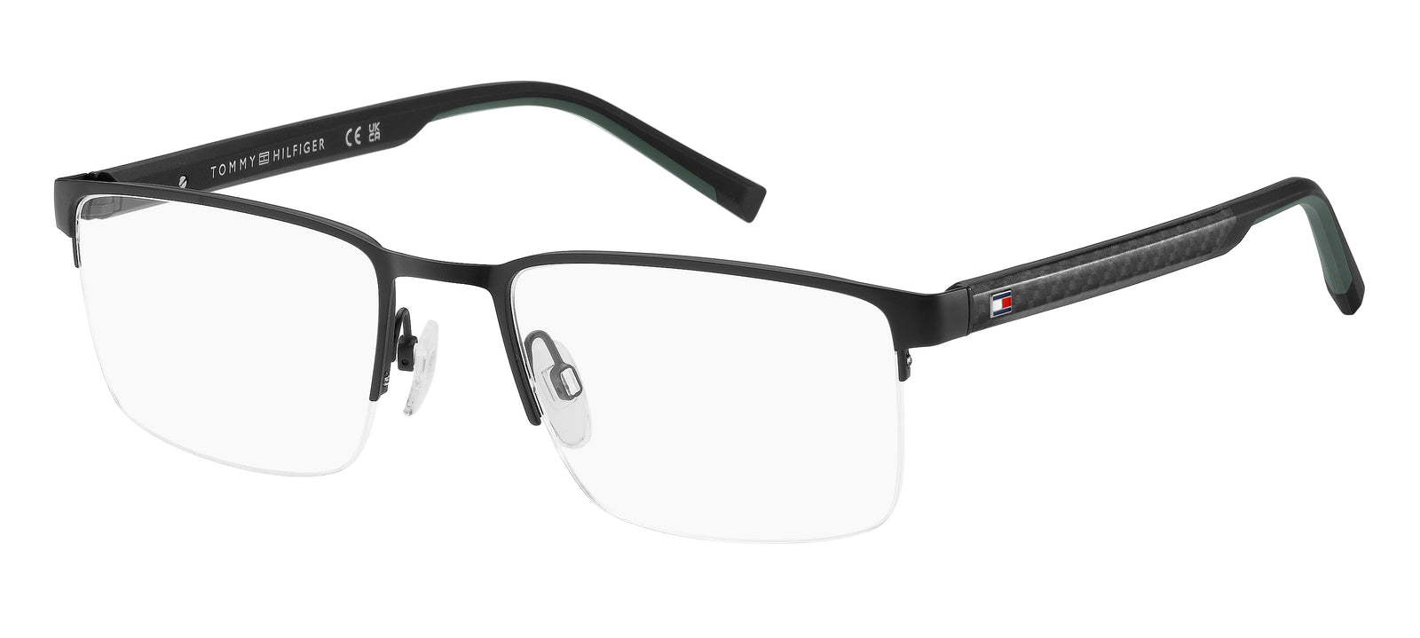 TOMMY HILFIGER TH 2316 003 BLACK / RECTANGULAR
