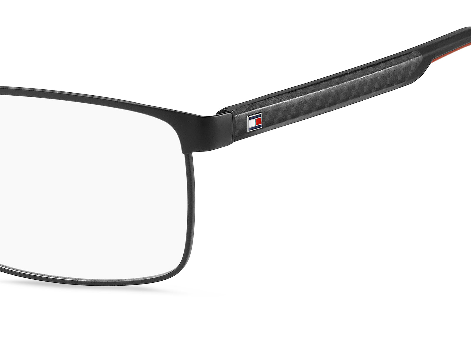 TOMMY HILFIGER TH 2317 003 BLACK / RECTANGULAR