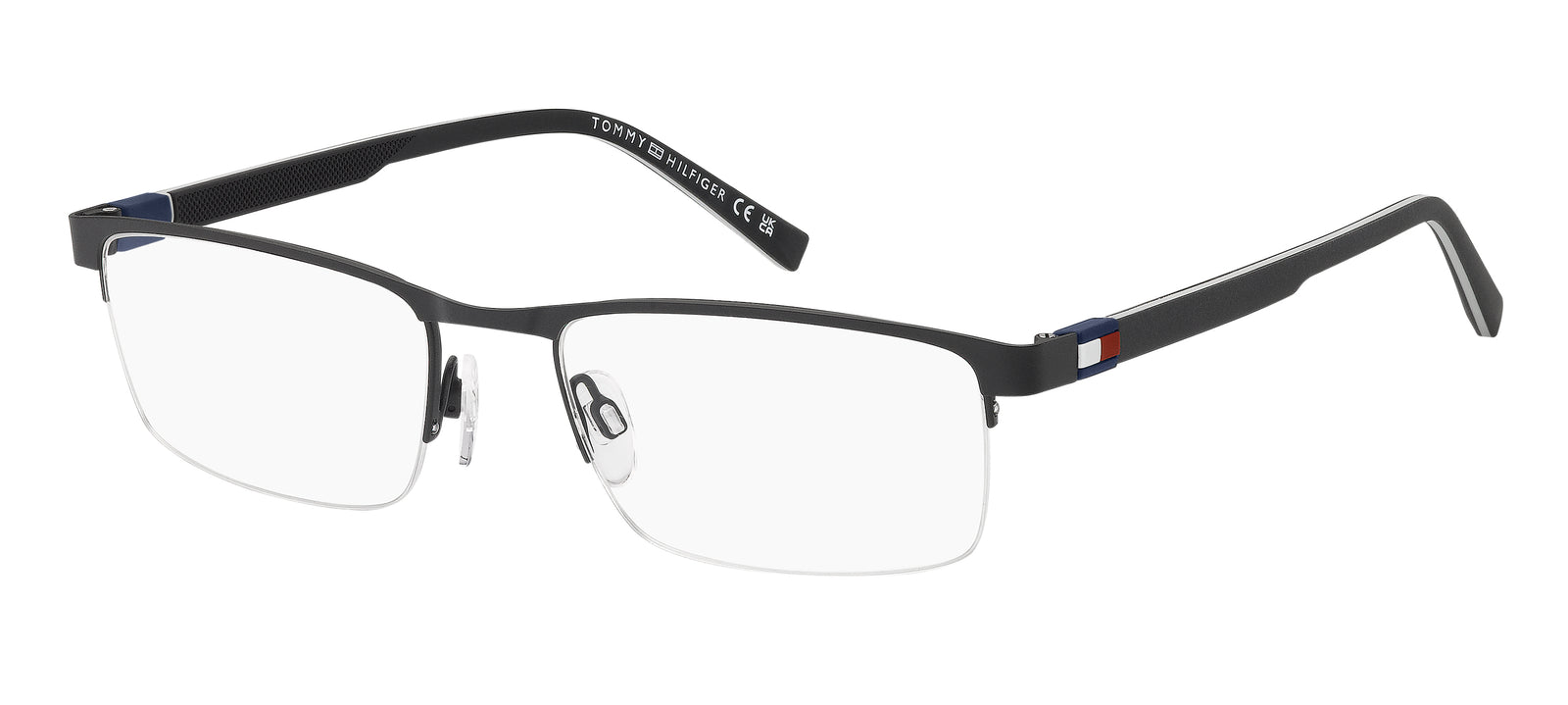 TOMMY HILFIGER TH 2322 003 BLACK / RECTANGULAR