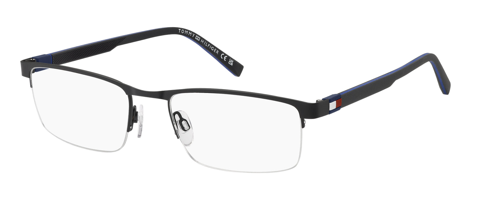 TOMMY HILFIGER TH 2322 807 BLACK / RECTANGULAR
