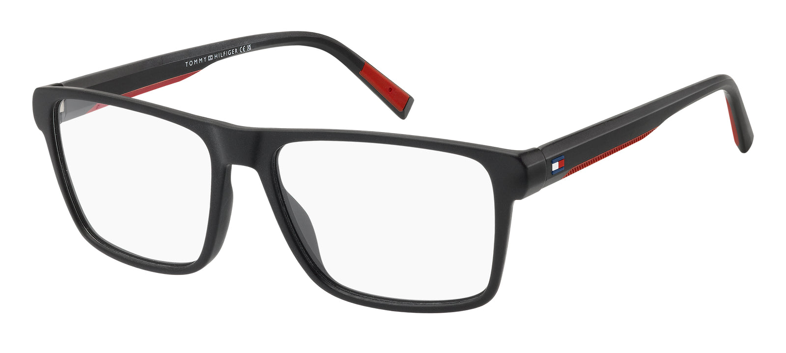 TOMMY HILFIGER TH 2328 OIT BLACK / SQUARE FLAT TOP
