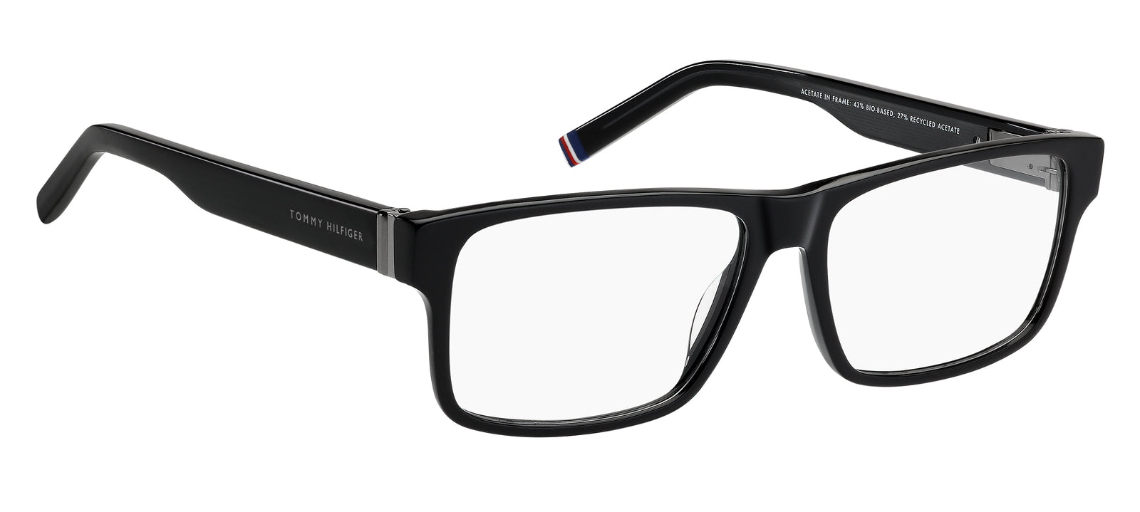 TOMMY HILFIGER TH 2311 807 BLACK / RECTANGULAR