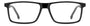 CARRERA 8929 807 BLACK / RECTANGULAR