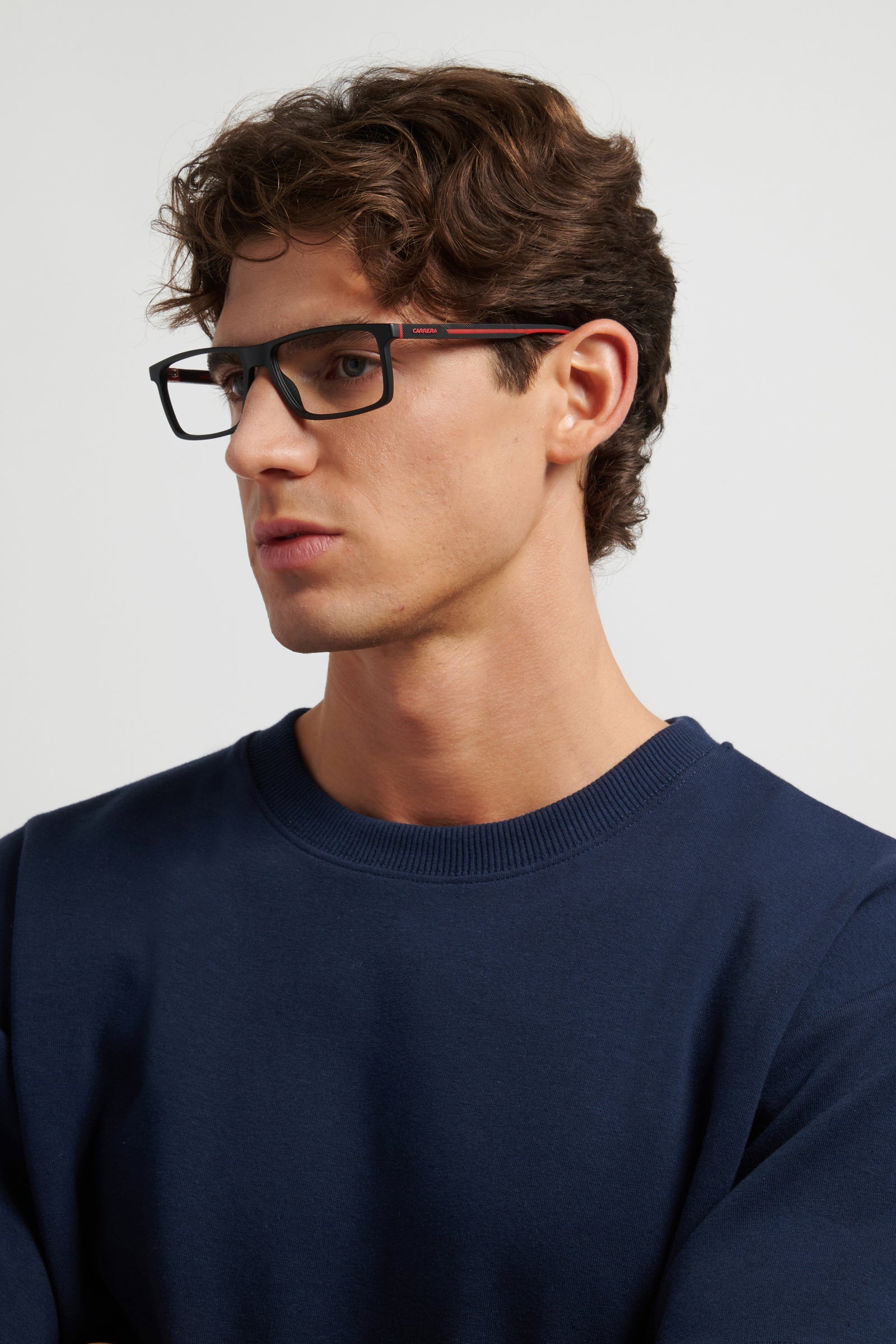 CARRERA 8929 BLX BLACK / RECTANGULAR