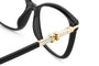 CAROLINA HERRERA HER 0381/G 807 BLACK / RECTANGULAR