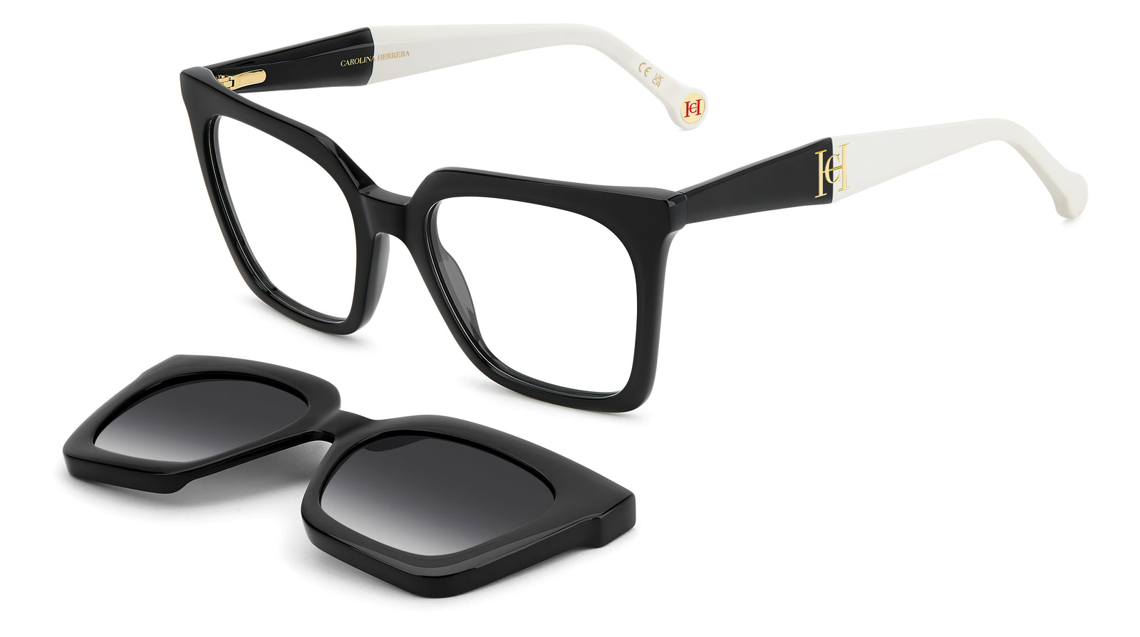 CAROLINA HERRERA HER 0376/C 80S BLACK / SQUARE