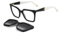 CAROLINA HERRERA HER 0376/C 80S BLACK / SQUARE