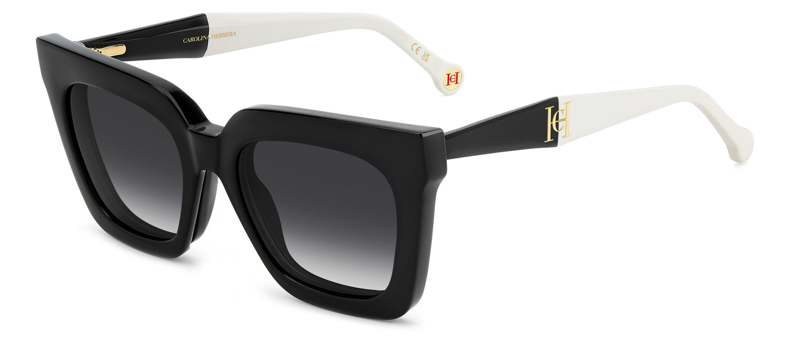 CAROLINA HERRERA HER 0376/C 80S BLACK / SQUARE