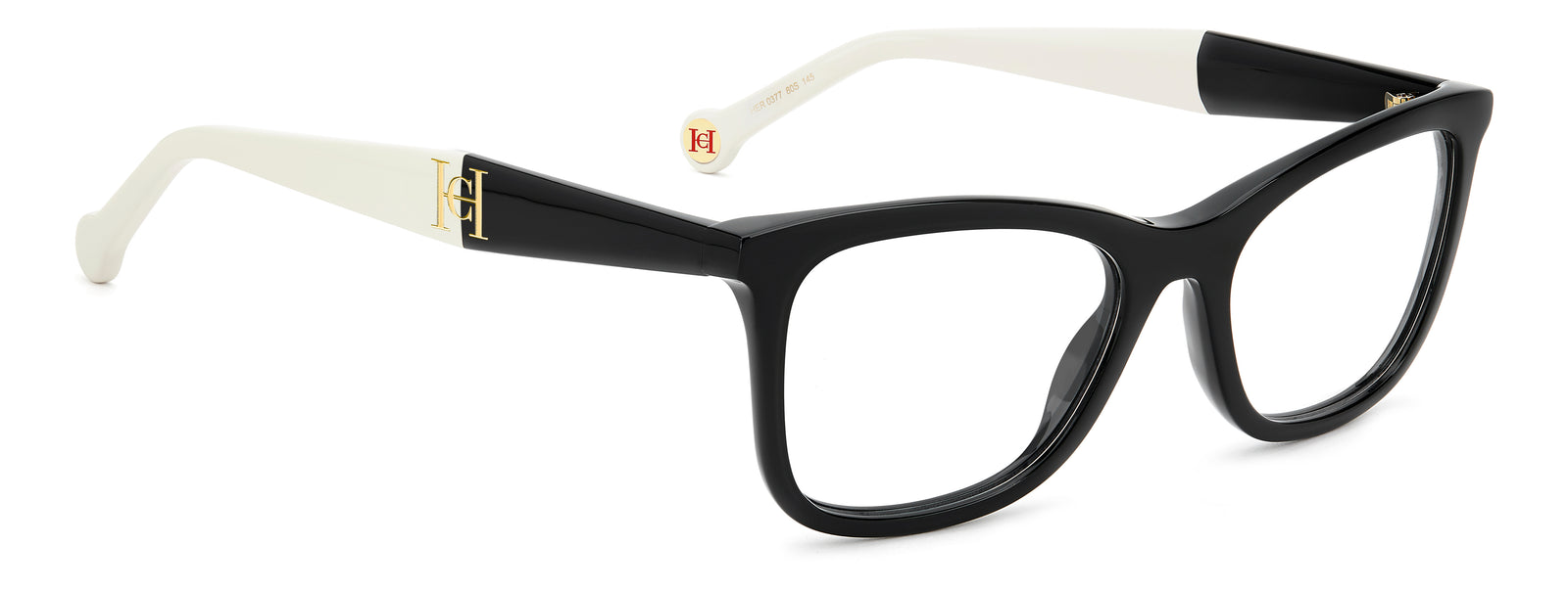 CAROLINA HERRERA HER 0377 80S BLACK / RECTANGULAR